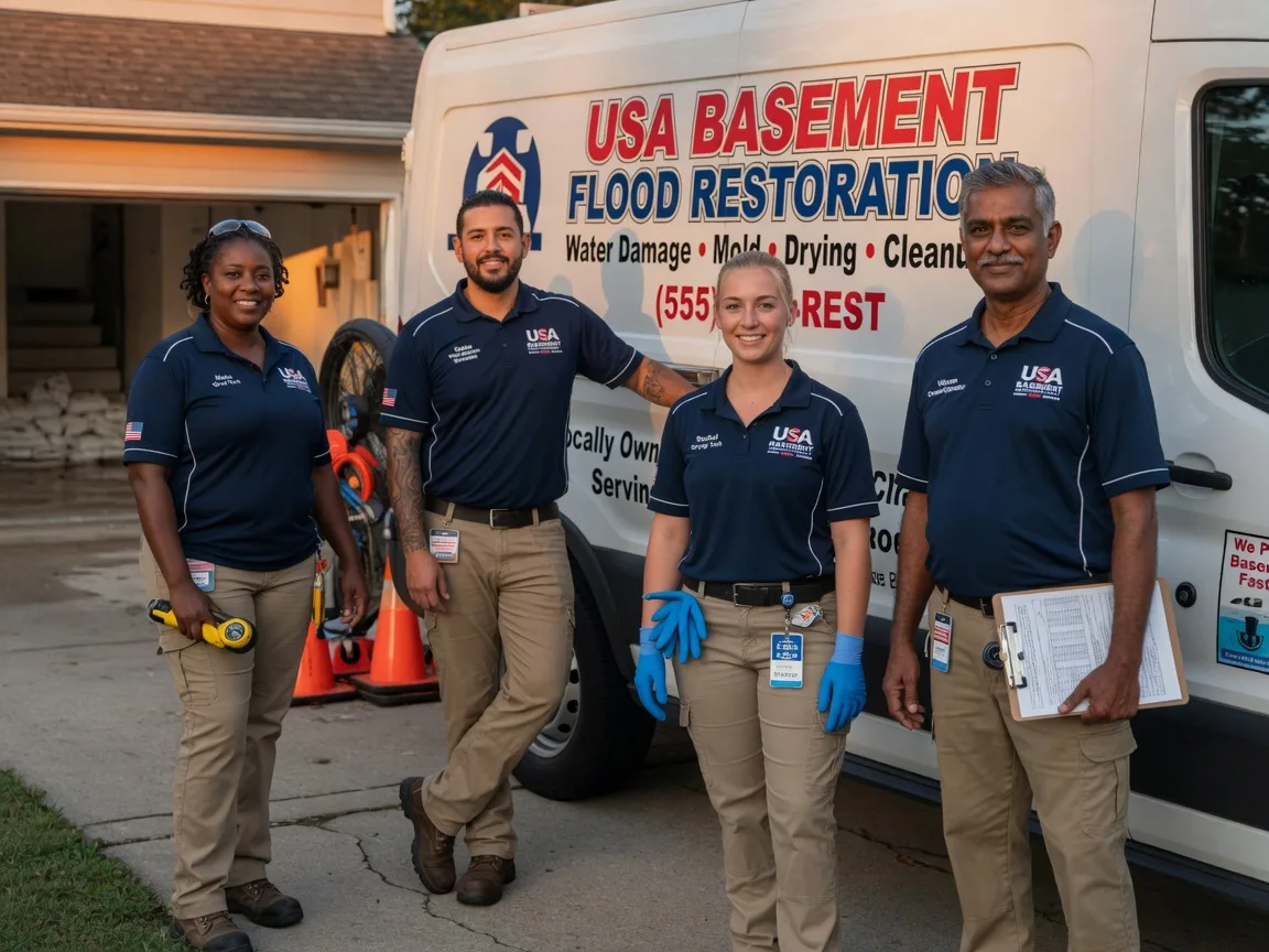 Basement Flood Cleanup company in Bluff Springs, IL